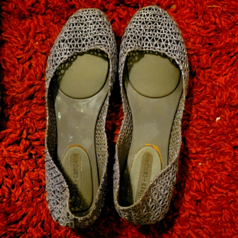 Melissa + Campana Womens Campana Papel VII Flats